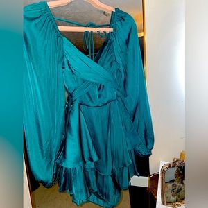 Green Oh Polly Romper